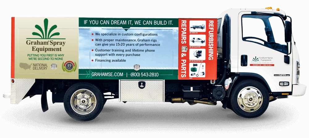 Graham Spray Equipment Enclosed Unit